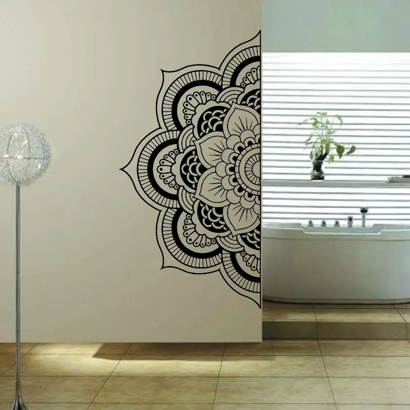 

Vinyl Wall Stickers Mandala Bedroom Decorating Ideas Home Decor Hinduism, Beautiful Home Bedroom Living Room Wall Stickers mtl06
