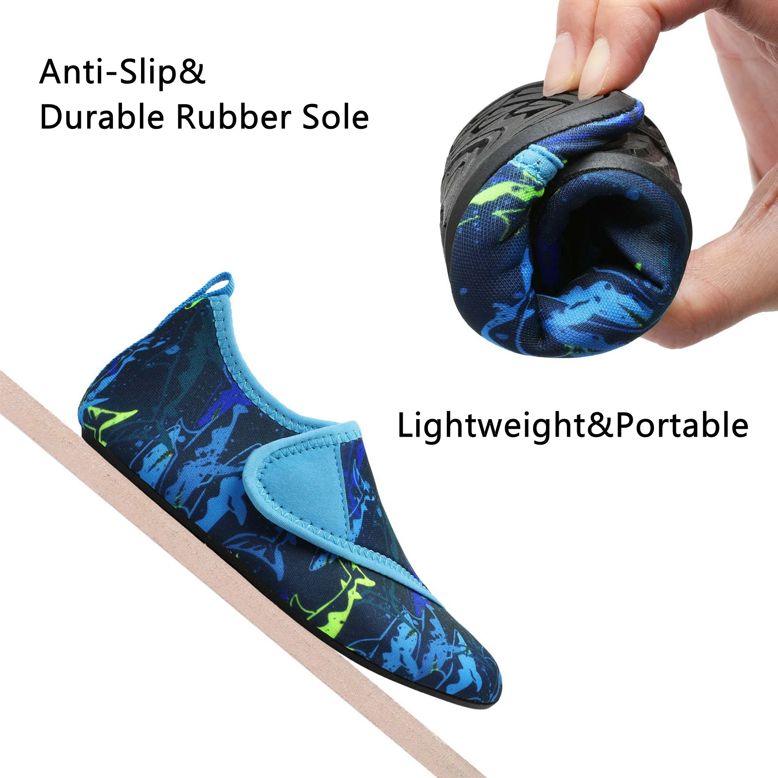Kids Girls Boys Water Shoes Barefoot Aqua Socks Children Non-Slip Quick Dry Swim Shoes for Beach Pool Surfing Yoga water shoes,aqua shoes