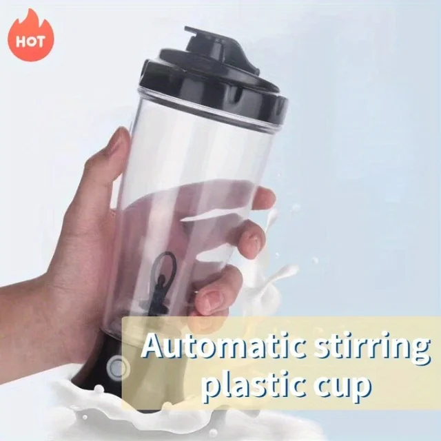 Coffee Cup With Lid Electric Self Stirring Leak Proof and Portable Shaker Water Bottle Coffee Milk Mixing Mug Home Smart Mixer 3