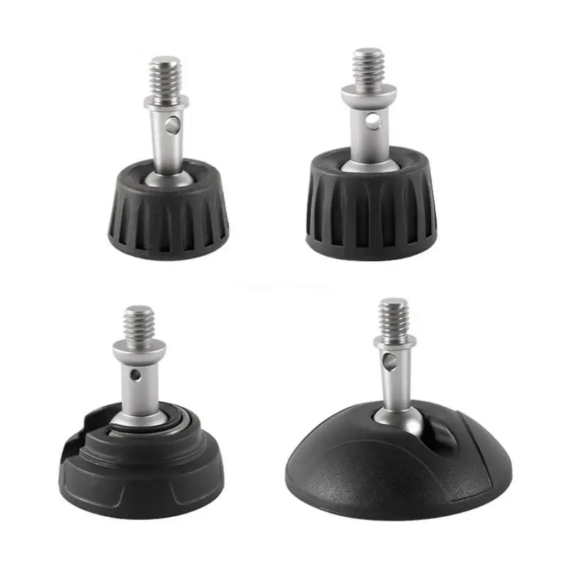 Tripod Foot Pad Universal Tripod Rubber Feet Monopod Foot Pad 3/8 Inch Screw Port Photography Accessory for Camera Tripod Monopod