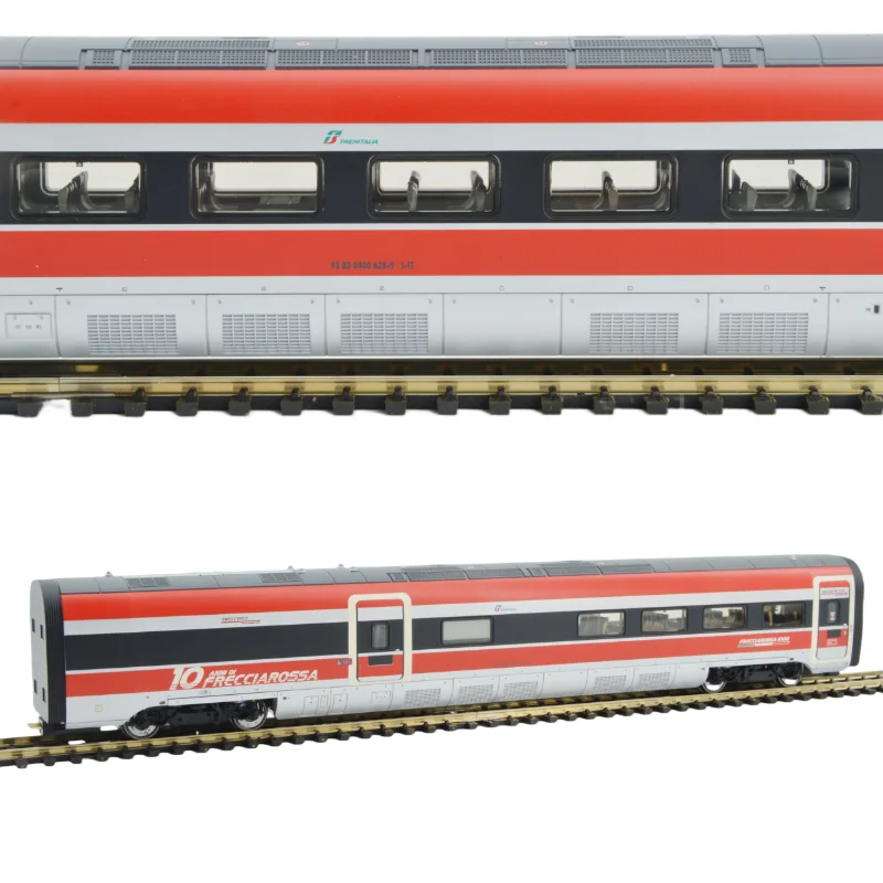 ITALO イタリア電車模型　レッド HO 1/87 Train Model Set 70204 Italian Red Arrow High-speed