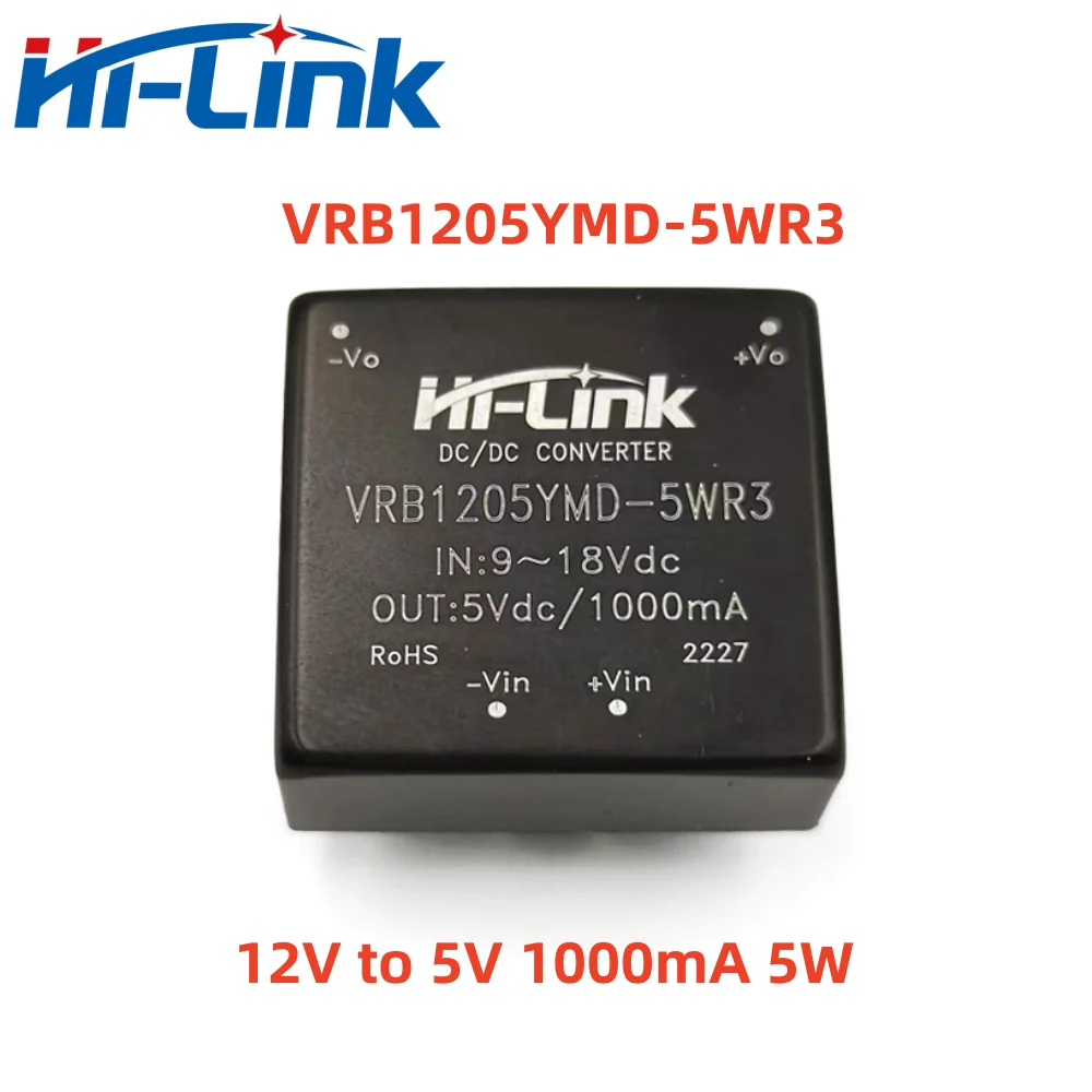 

Hilink dc от 12 В до 5 В/9 В/12 В/15 В/24 В модуль источника питания