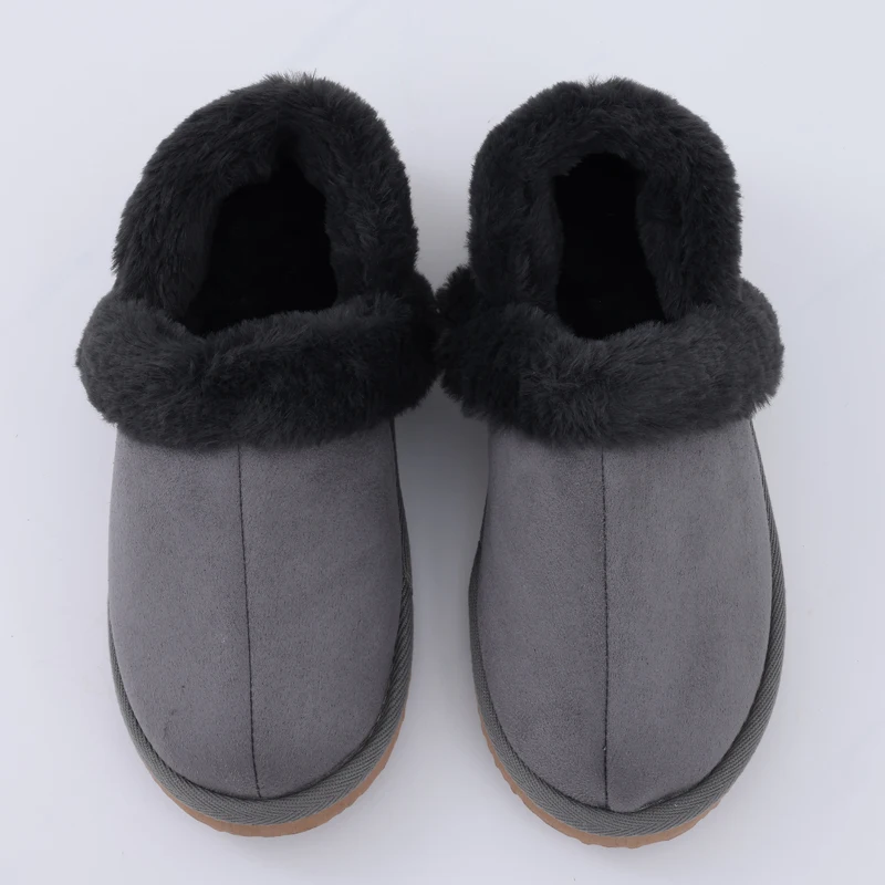 Shevalues Winter-Hausschuhe aus Memory-Schaum für Damen, Plüschfutter, Innenschuhe, gemütliche, lässige Schlafzimmer-Hausschuhe, pelzige, warme Damen-Hausschuhe – Detail 9
