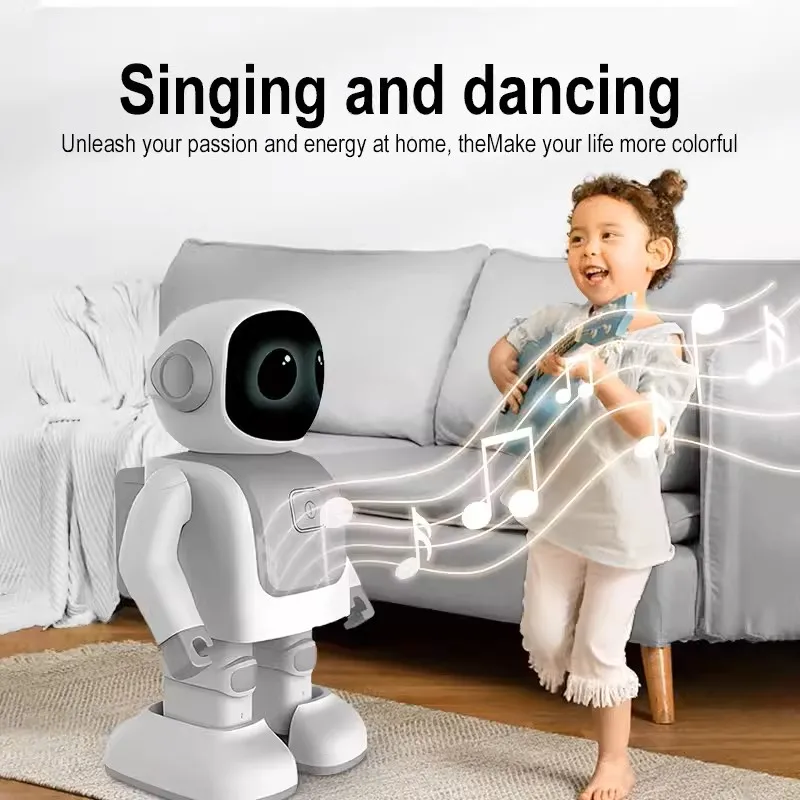 Children Toy Cute Robot Program Dance Robert Phone APP Bluetooth Remote Control Electron Astronaut Music Toys Kids Robots