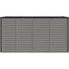 Resin Outdoor Garden Lean to Storage Shed with Foundation Kit 5