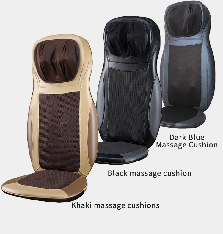 Naipo Shiatsu Back Massager Seat Cushion With Heat, Deep Kneading, Rolling  And Vibrating For Full Back Pain Relief - Massage Shawl - AliExpress