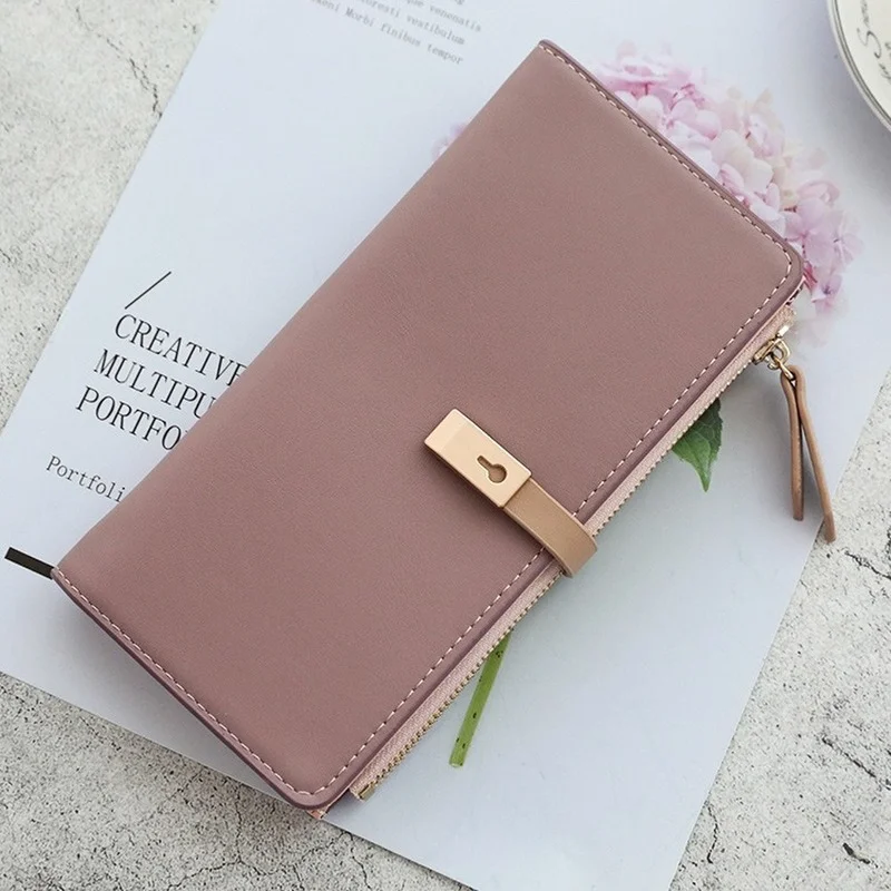 Long Women's Wallet Female Purses Tassel Coin Purse Card Holder Wallets Pu Leather Clutch Money Bag Purses Carteras Para Mujer 3