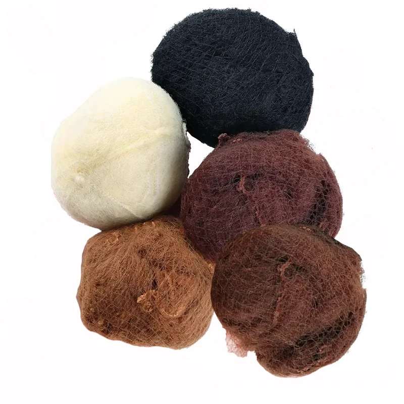 Hair Nets 20pcs 5Mm Nylon Hair Nets Invisible Disposable Hair Net Ballet Dance Snoods Net Bun Nets Invisible Elastic Edge Mesh