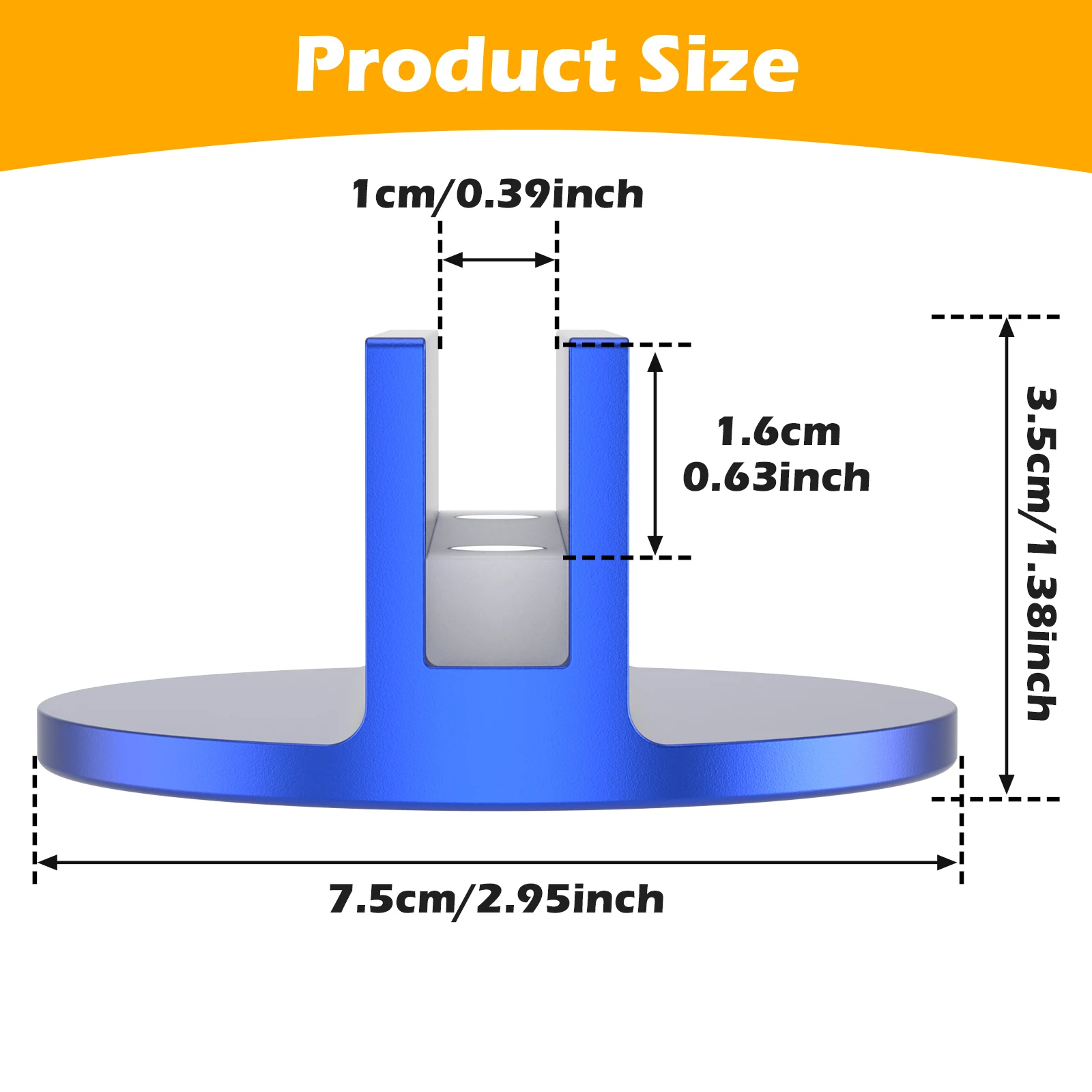 Aluminum Universal Jack Pad Adapter - Slotted Frame Rail Protector and Support Grip