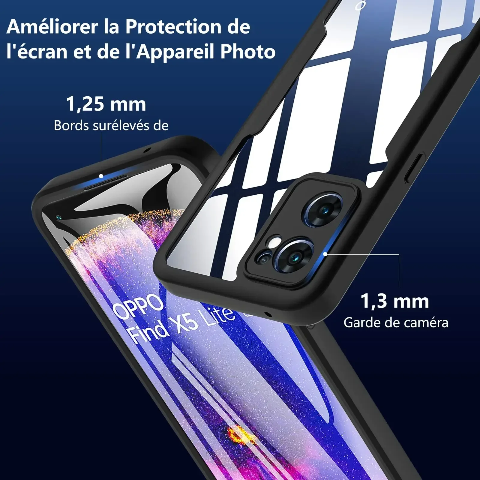 Ultimate 3-in-1 360° Full Protection Acrylic+TPU Phone Case