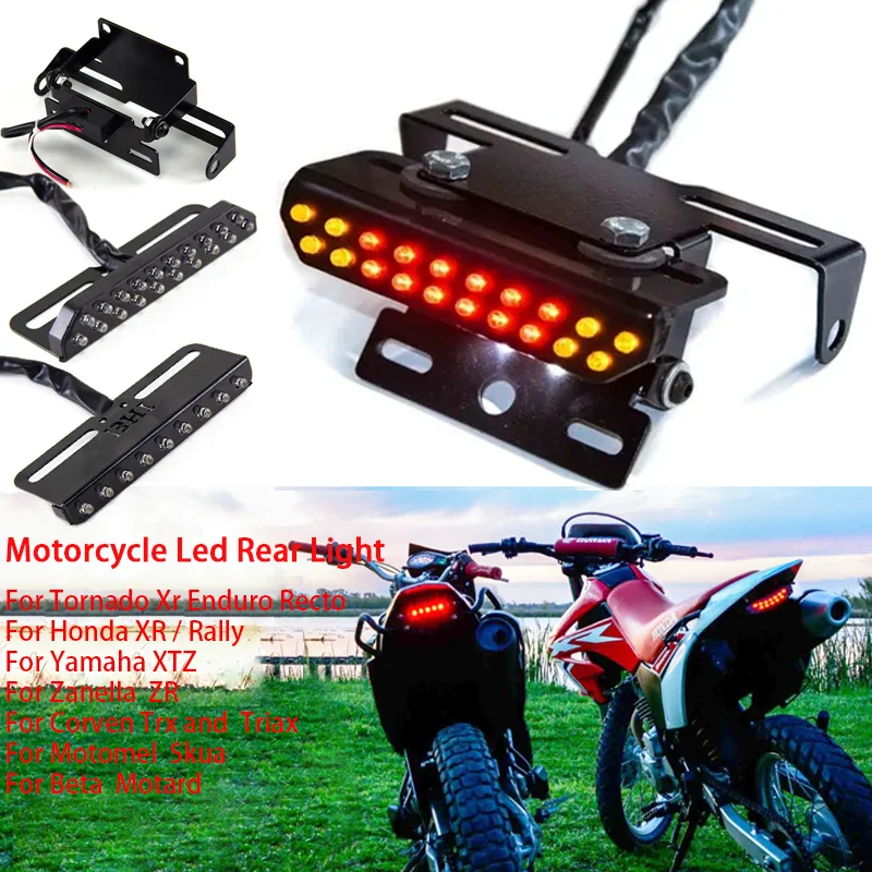 Feu arrière pour Honda 125 - 250 - 350 - 450 - 500