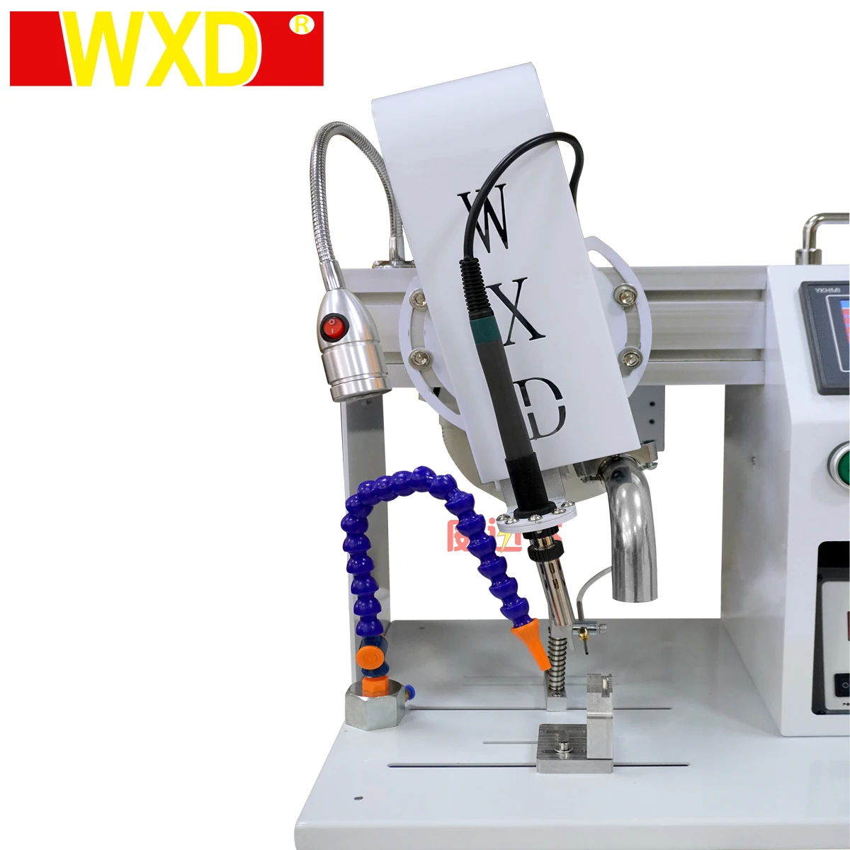 Terminal, switch, socket, PCB, LED and wire butt semi-automatic soldering machine