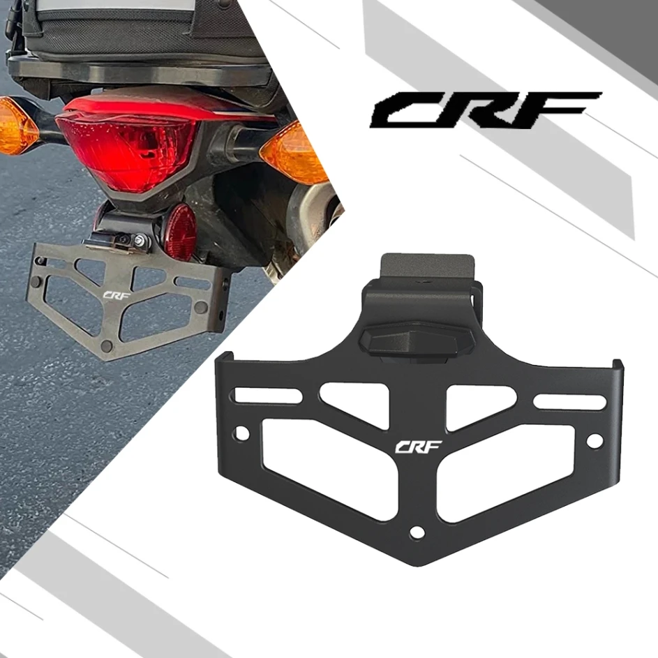 

FOR HONDA CRF300LS 2023 2024 License Plate Holder CRF crf 300 ls LS Fender Eliminator Motorcycle Rear Tail Tidy Aluminum Bracket