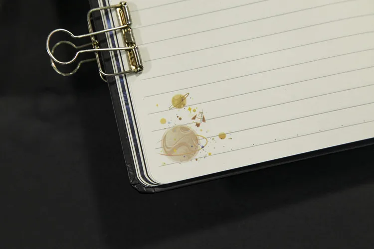 Creative Universe A5 Notebook, Ilustração, Página a