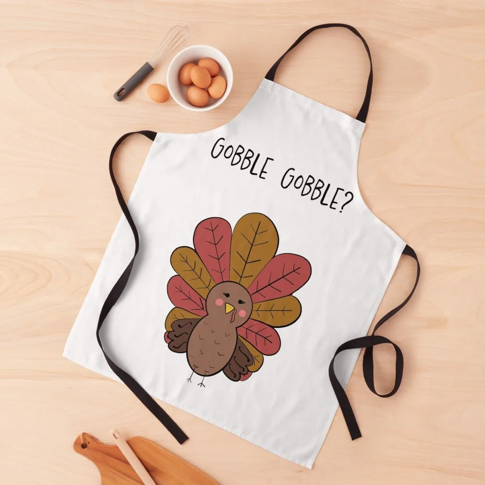 

Turkey Gobble Apron Art waiter Apron