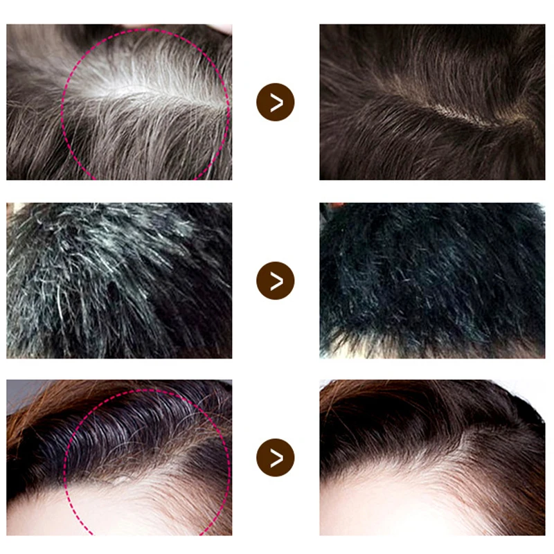 4.5g One-Time Hair Dye Pen Instant Gray Root Fast Temporary Cover Up White Hair Coverage Color Cream Pen