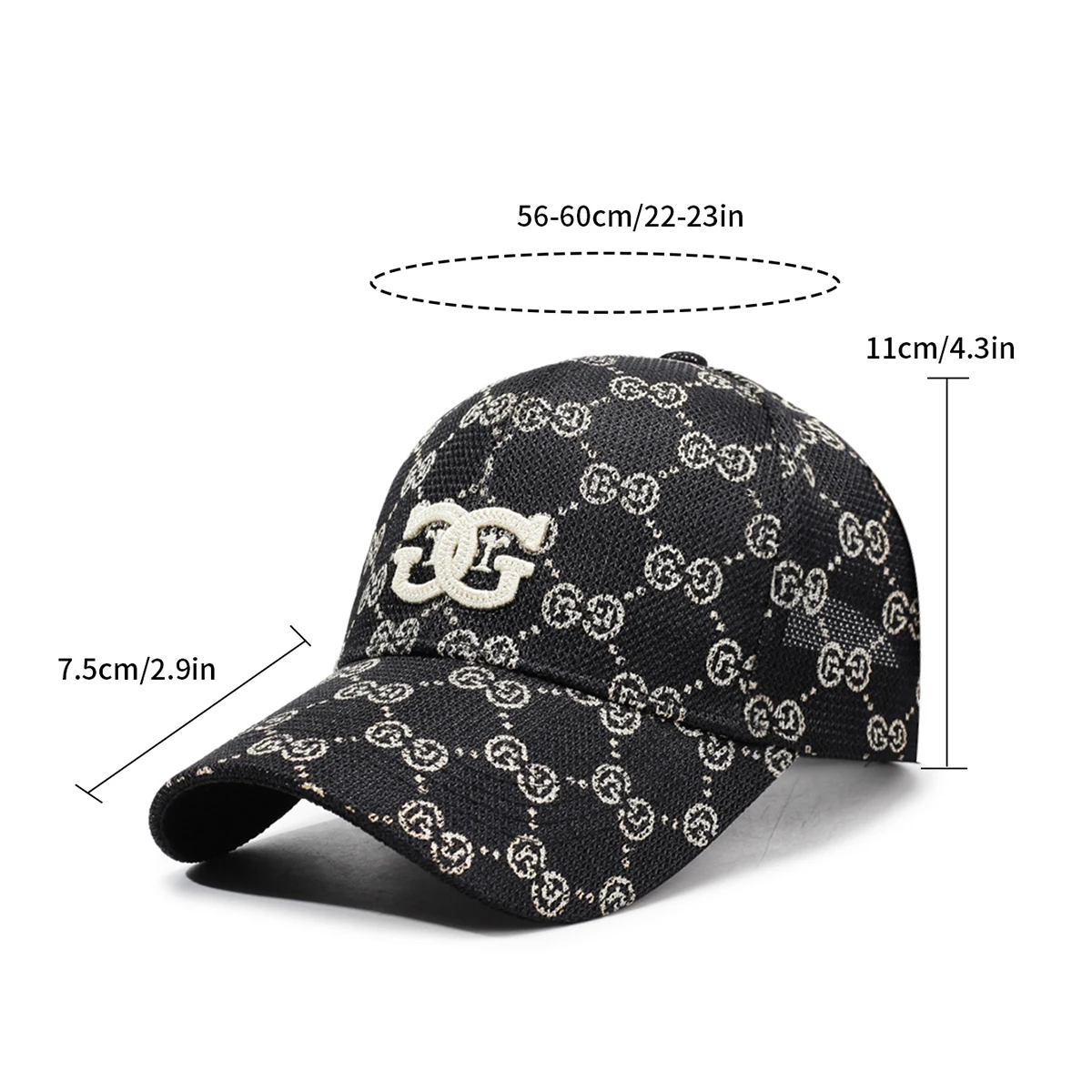 Hat Men's Spring and Summer Breathable and Quick-Drying Cap Outdoor Sunscreen Sun Net Hat Mountaineering Fishing Baseball Cap