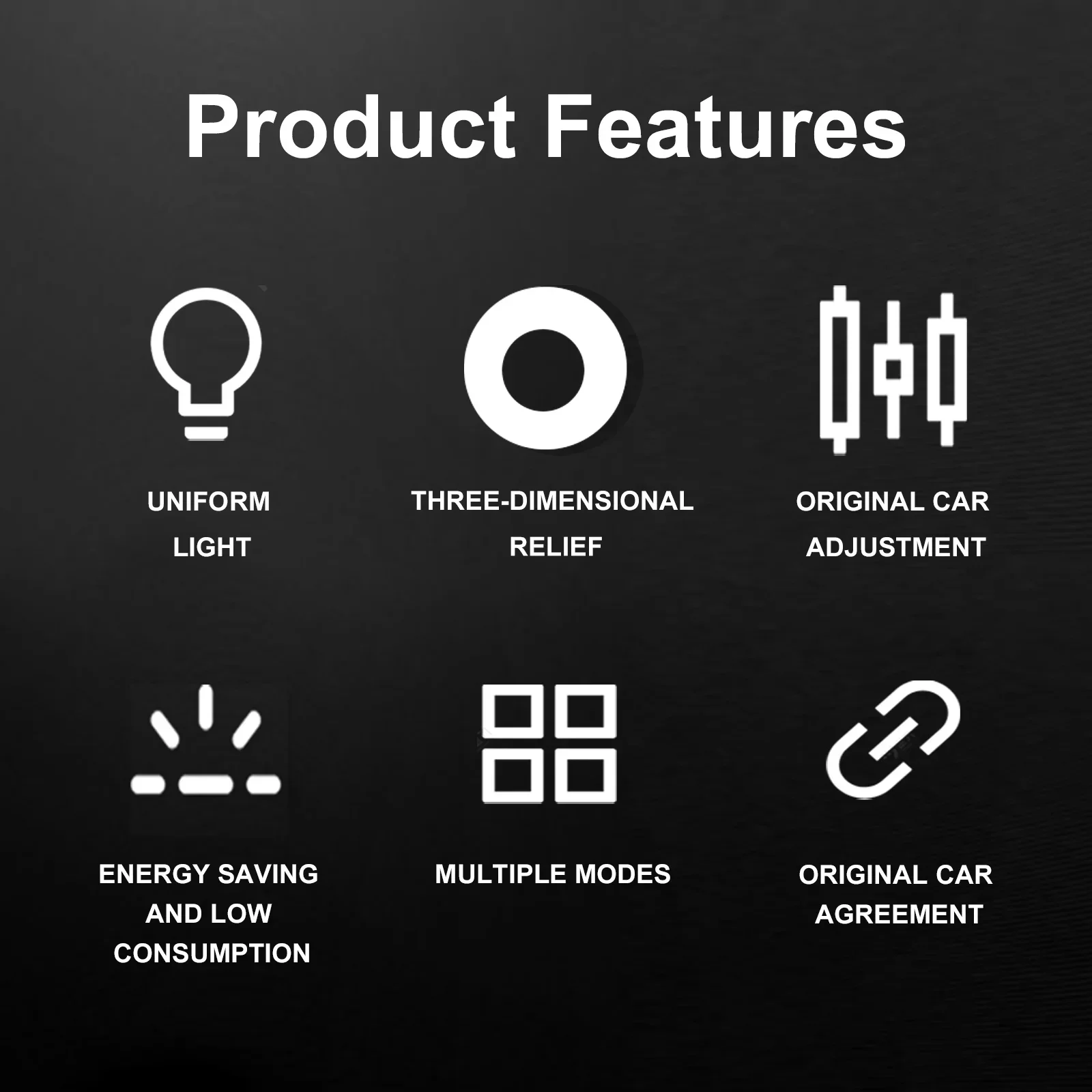 메르세데스 GLC 1:1 OEM 몰딩 4D 회전 트위터 앰비언트 라이트 키트 플러그 앤 플레이, 코딩 불필요, 오리지널 스크린 컨트롤 X253 X254 호환