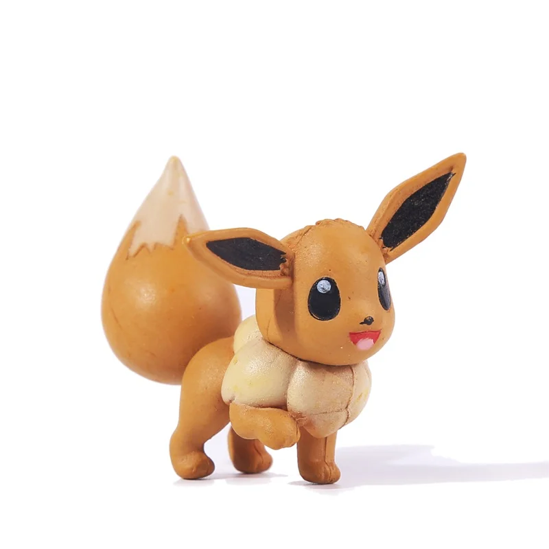 1-2 polegada pokemon figuras brinquedos eevee pikachu charizard