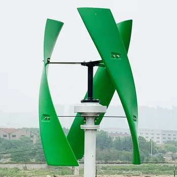 Magnetic levitation vertical axis wind turbine 20KW 48v intelligent control wind solar complementary off grid household power