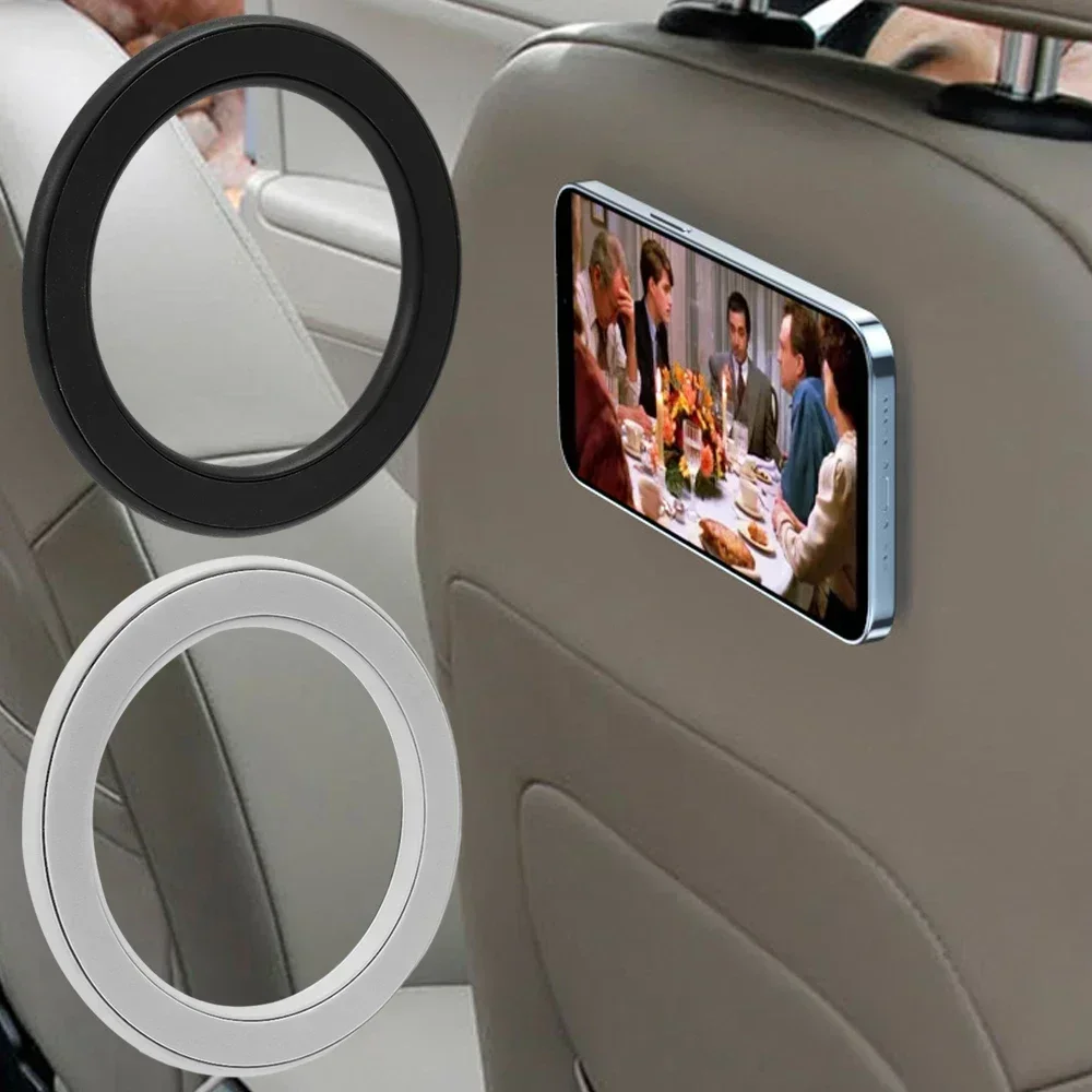 MagSafe Magnetic Ring Holder - Adhesive Strong Magnet for Wall Mounting Mobile Phones & Tablets