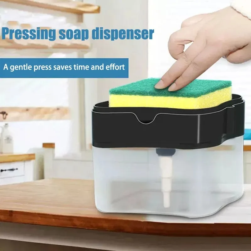Soap Dispenser Kitchen Detergent Press