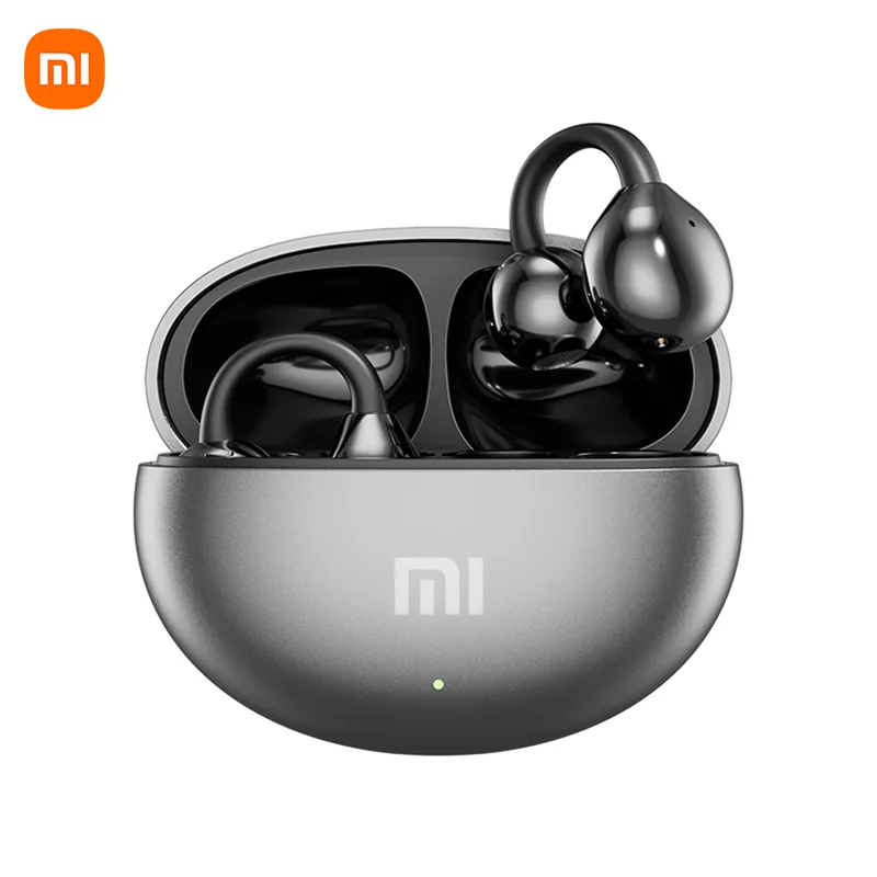 thumbnail image 1 of XIAOMI M79/M91 Auriculares inalámbricos con clip para la oreja, nuevos auriculares deportivos con Bluetooth 5.4 y control táctil con cancelación de ruido ENC, 1 of 5