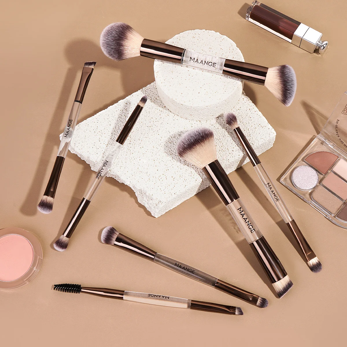 7pcs Dual Makeup Brushes 6