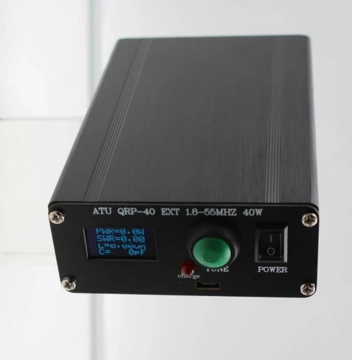 Assembed ATU QRP-40 ׳ ڵ 2.5W ּ Ʃ  + 0.96 ġ OLED ÷ ȭ 1.8-55MHz + Ŀ