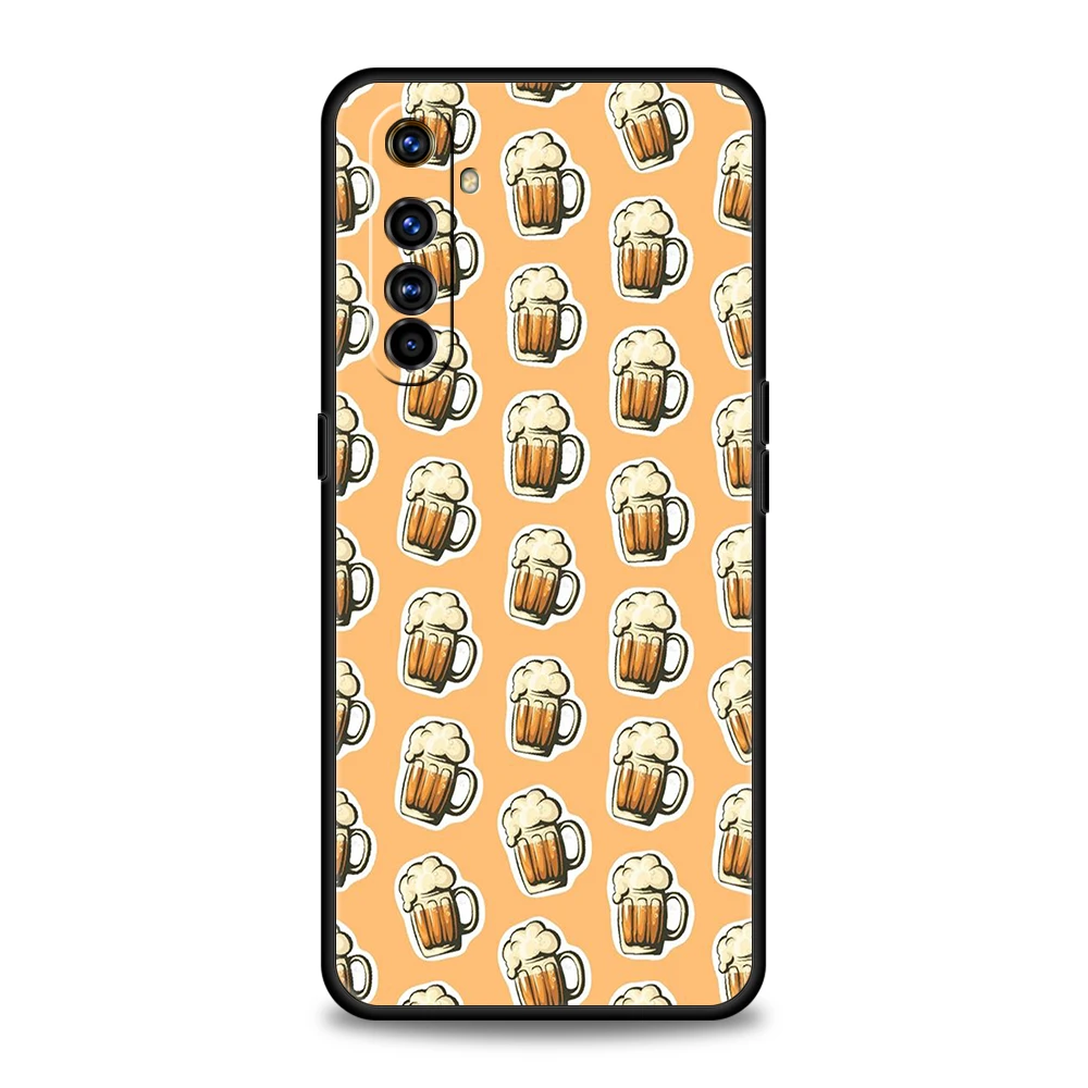 Beers Alcohol Bubble Silicone Phone Case