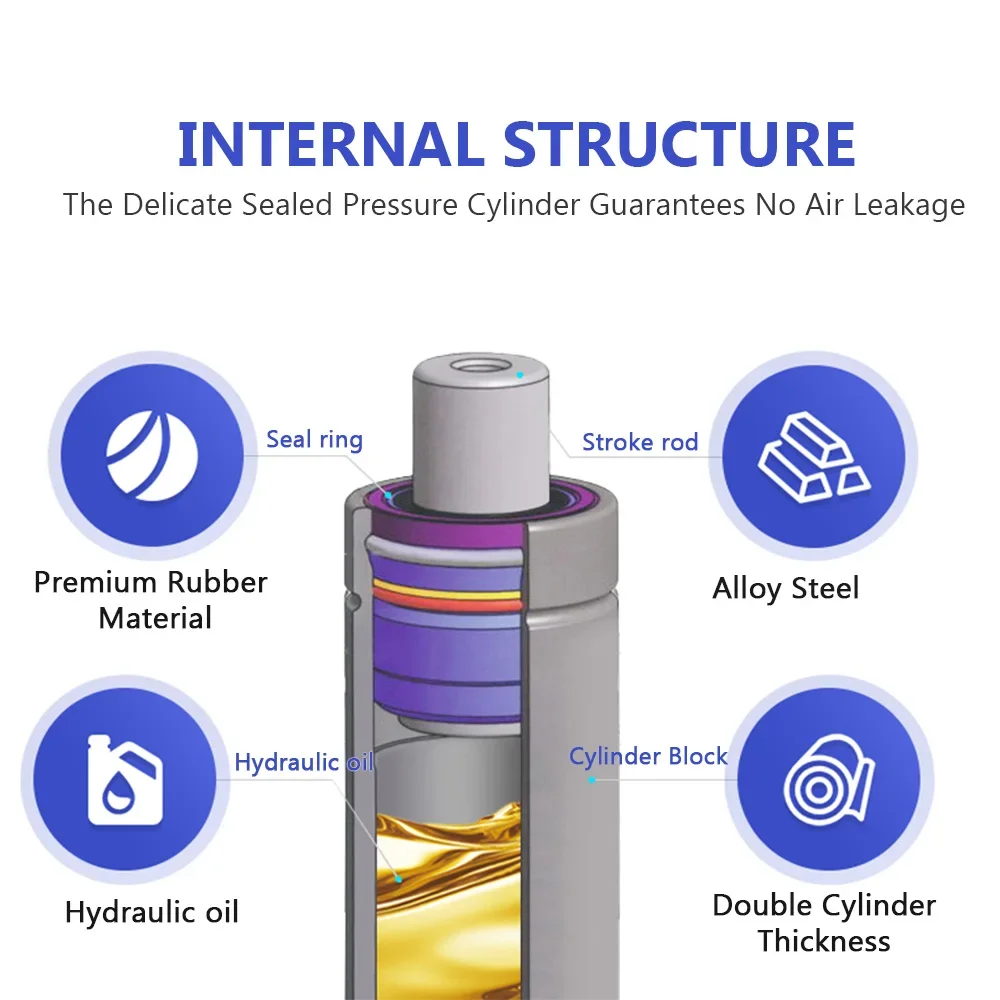 Support de levage de coffre d'amortisseur à gaz de hayon arrière, Hyundai Ioniq (AE) URA, 2016, 2017, 2018, 2019, 2020, longueur d'extension du dos: 410mm