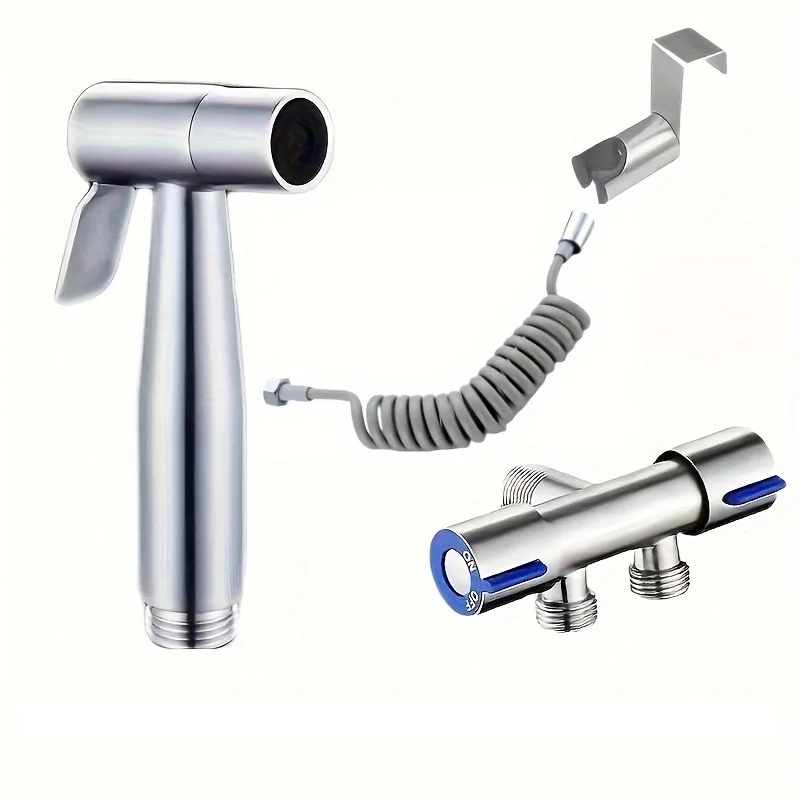 304 toilet spray gun toilet companion set faucet flusher nozzle bathroom water gun high pressure washbasin bathroom