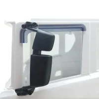 Tamiya LESU Tractor 1 Pair Acrylic Window Cover Rain Sun Visor For 1/14 Tamiya RC Truck Scania 770s 56368 1