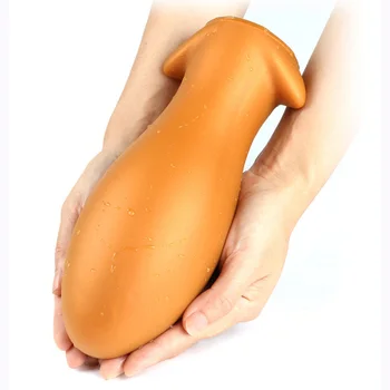Huge Anal Plug Silicone Soft Anal Dildo Big Butt Plug Prostate Massage Anus Masturbator Dilator Adult Sex Toys for Men Woman Gay 5