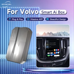 2024 HEYINCAR Smart AI Box  Android Auto Wireless CarPlay Adapter For Volvo XC40 XC60 XC90 S60 S90 V40 V60  CarPlay Ai Box  Play