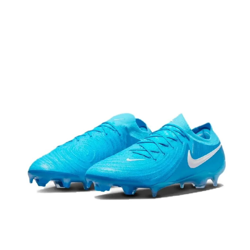 Nike Phantom GX 2 Elite FG Original Men's Low Top Soccer Shoes Comfortable lightweight non-slip wear-resistant