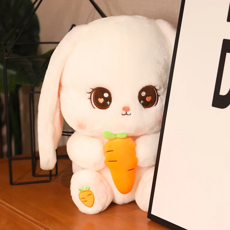 Lapin coloré en peluche pour fille, jouet mignon de 28cm, Animal en  peluche, poupée bébé fille, oreiller de sommeil, jolis cadeaux pour  enfants, 1 pièce - AliExpress