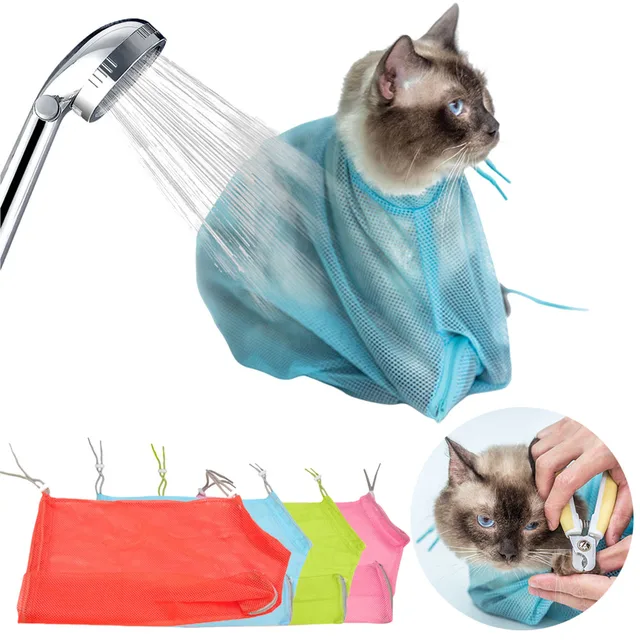 Cat Grooming Bath Bag 1