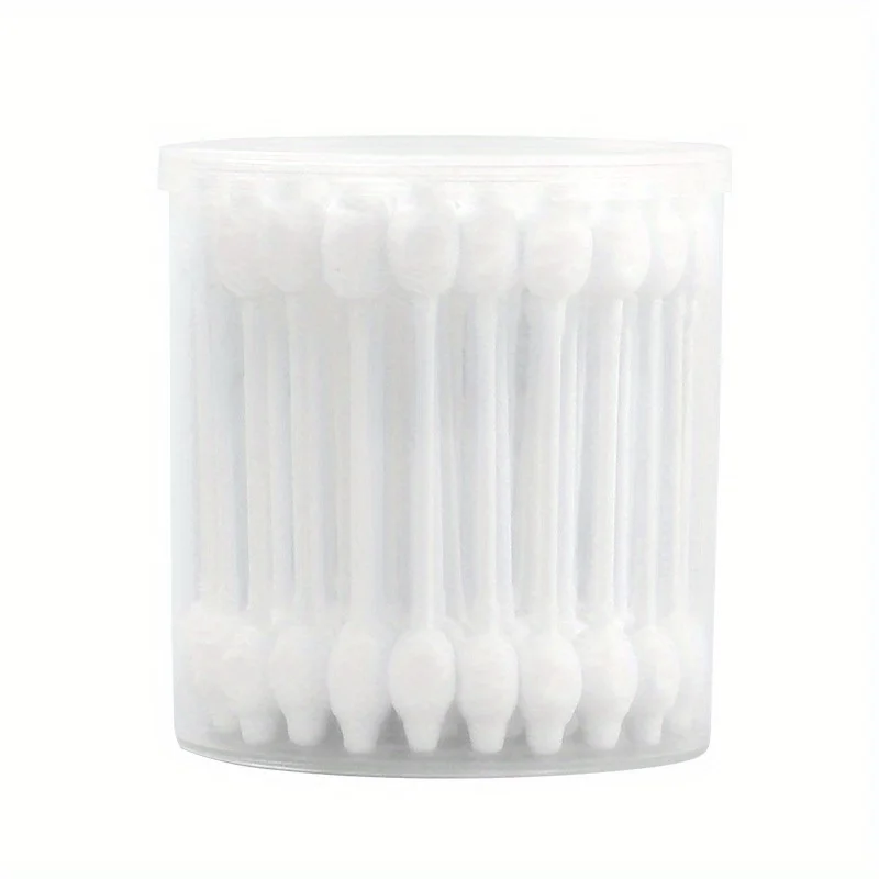 56pcs/box Pet Cotton Swabs, Ear Swabs, Cotton Swabs for Dogs & Cats, Pet Cotton Sticks for Dog Ears Cleaning