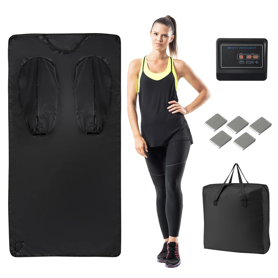 Infrared Sauna Blanket with Arm Sleeves for Relaxation