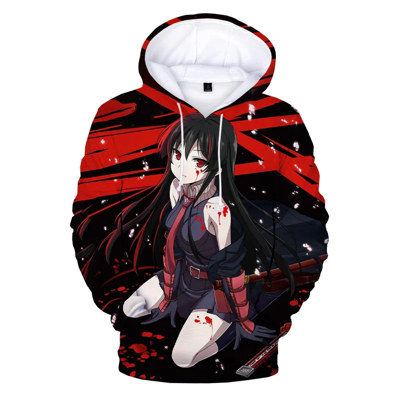 Рисунок 2 - Толстовка с 3D-принтом аниме Akame Ga Kill