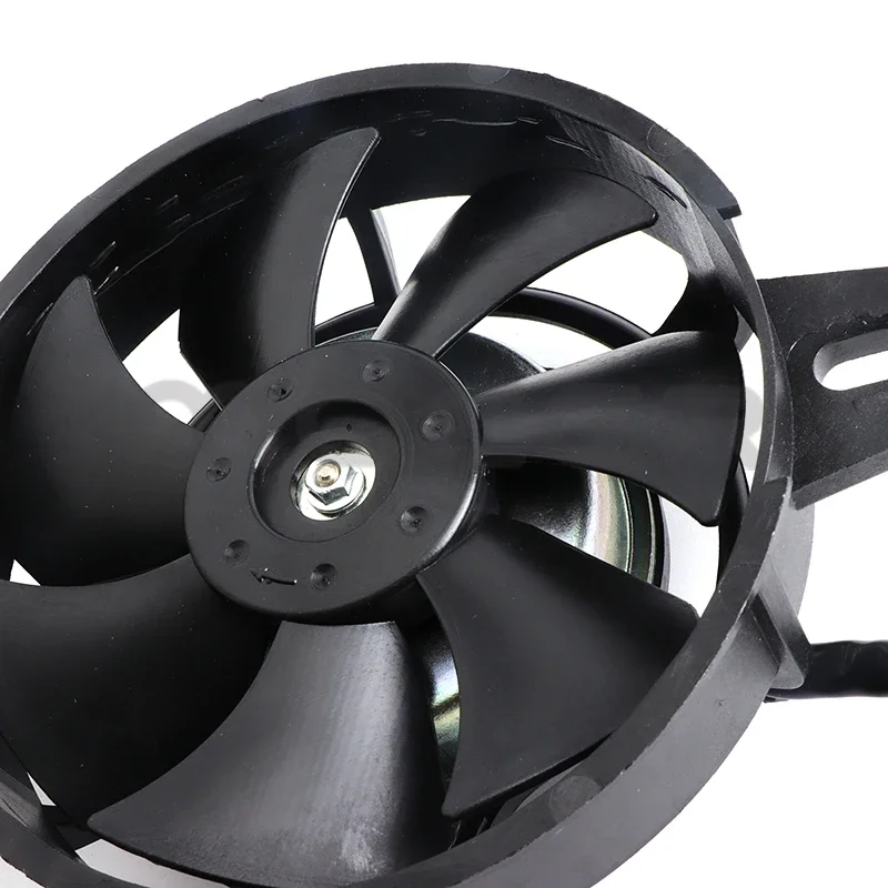 Motorcycle Cooling Fan 12V Motorcycle Cooling fan Oil Cooler Electric Radiator Engine Radiator For 150cc-250cc ATV Quad Go Kart Buggy Motocross Parts