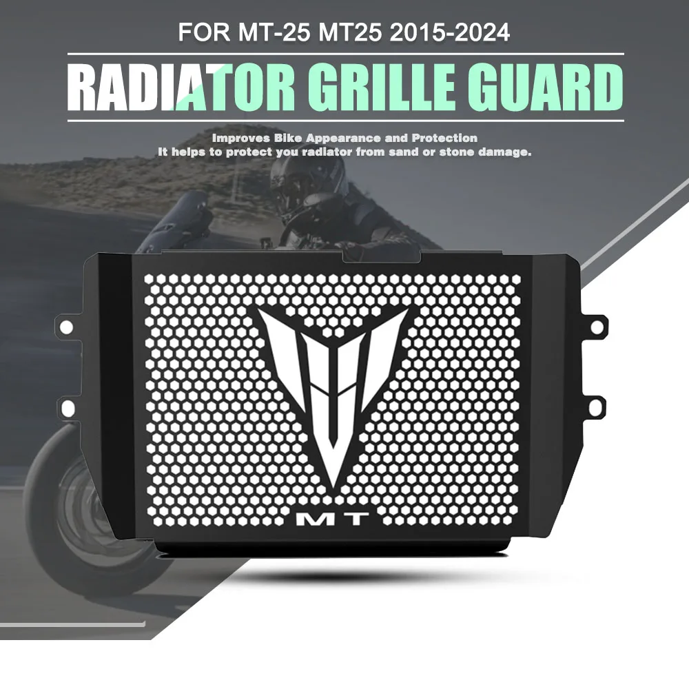 FOR YAMAHA MT-25 MT25 MT-03 2015-2024 2025 2026 Motorcycle Radiator ...