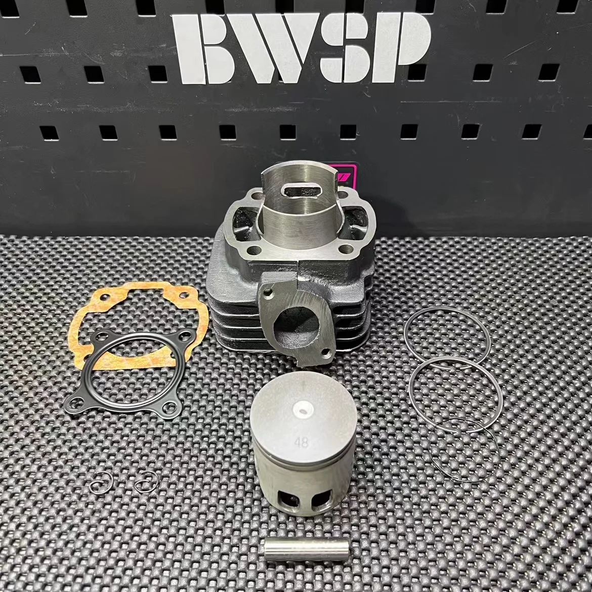 90CC-100CC Engine Rebuild Kit For Eton Viper 90 ATV - Cylinder Head, Piston, Rings & Roller Set