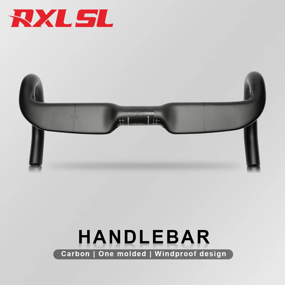 

RXL SL Bicycle Handlebar 31.8 Bike Racing Carbon Road Handlebars UD Matte Cycling Bike Parts Handles Bar for Bicycle 2024 New