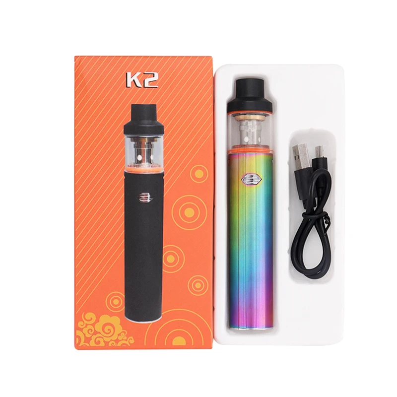 

E Cigarette 40W Vape Pen Box Mod Vaper Kit 2000mAh Build-in Battery 2ml Top Filling Atomizer Electronic Cigarette Kits Vaporizer