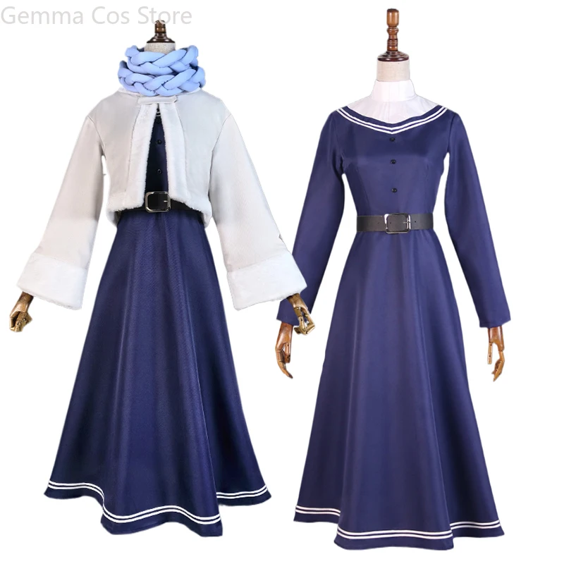 

Платье для косплея фриэрена из аниме, фриэрен на похоронах, фриэрене, искусственное пальто, костюмы на Хэллоуин для женщин и девушек