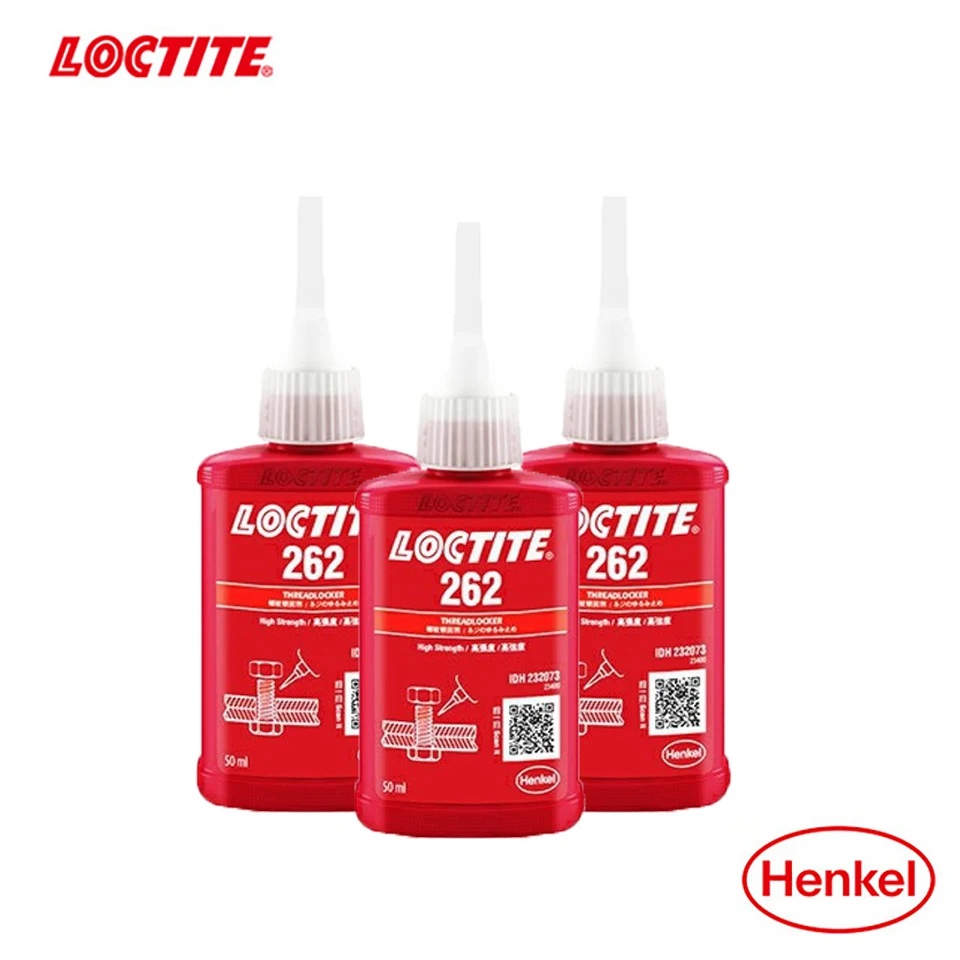 Loctite 262 предотвращает скольжение винтов клей анаэробный для фиксации резьбы