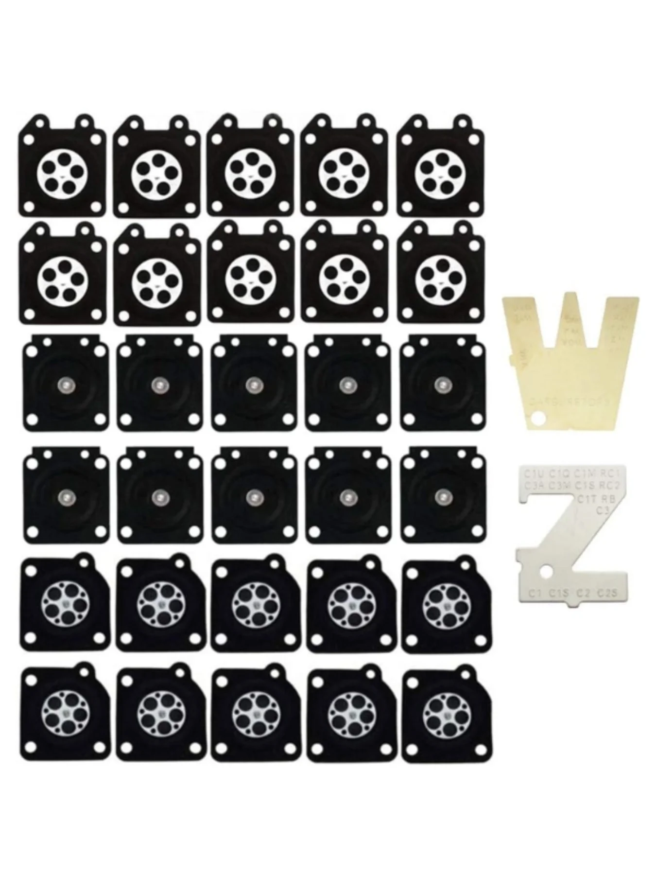 95-526 – A015006 – A015019 Dosiermembranbaugruppe für WA WT WY WZ Serie ZAMA C1M C1U C1 C1S Vergaser mit Einstellwerkzeugen – Detail 1