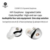 COONY CC1 Wired In Ear Metal Earphones 2023 New Type c Interface Fever Grade HIFi Earphones HIFI Earplugs Detachable 2Pin 1